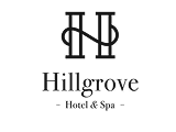 Hillgrove Hotel & Spa logo on a dark background.